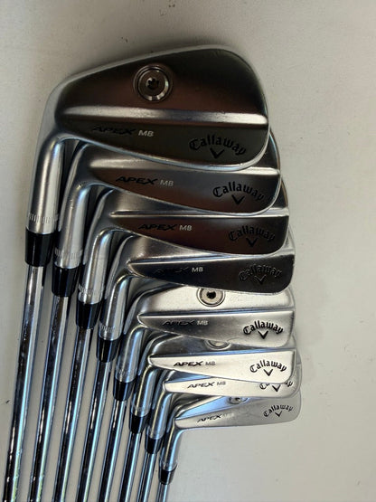 Callaway Apex MB 2021 Irons 3-PW Left Handed Stiff (Used)