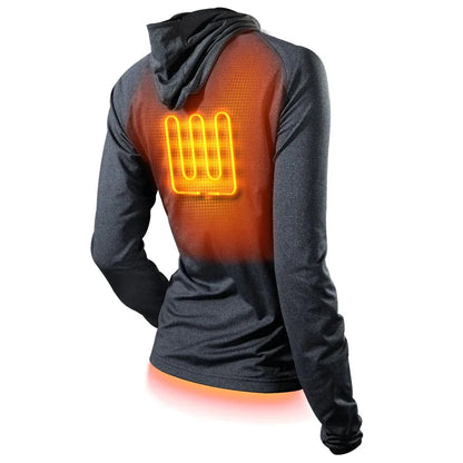 Apex Womens Heated Tech Hoodie - GOLF LEAGUE