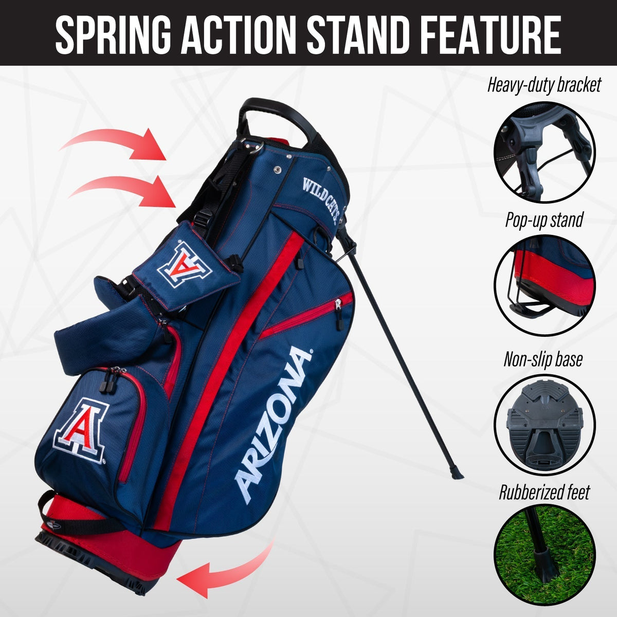 Arizona Wildcats Fairway Stand Bag