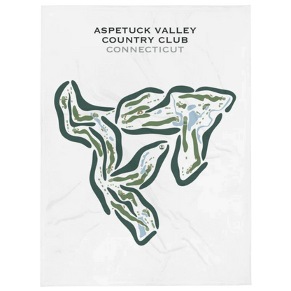 Aspetuck Valley Country Club, Connecticut - Printed Golf Courses