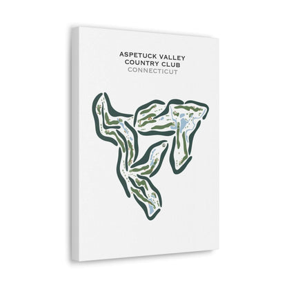 Aspetuck Valley Country Club, Connecticut - Printed Golf Courses