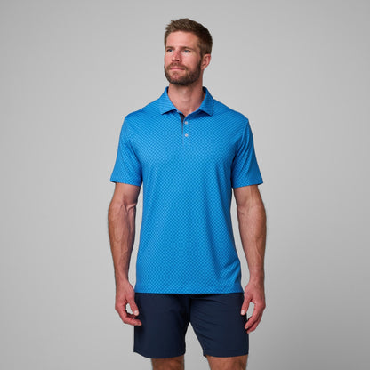 Athletic Tech Printed Polo