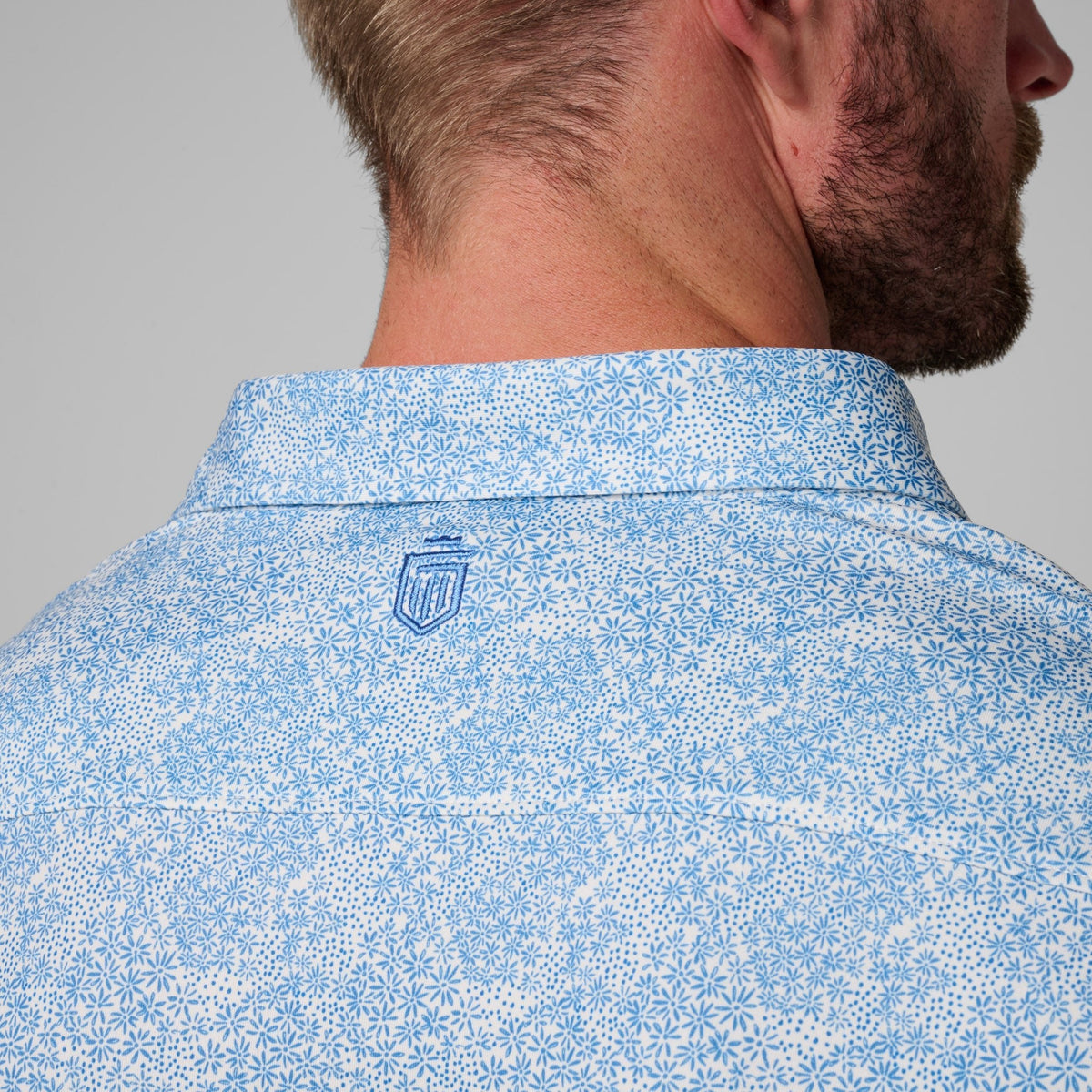 Athletic Tech Printed Polo