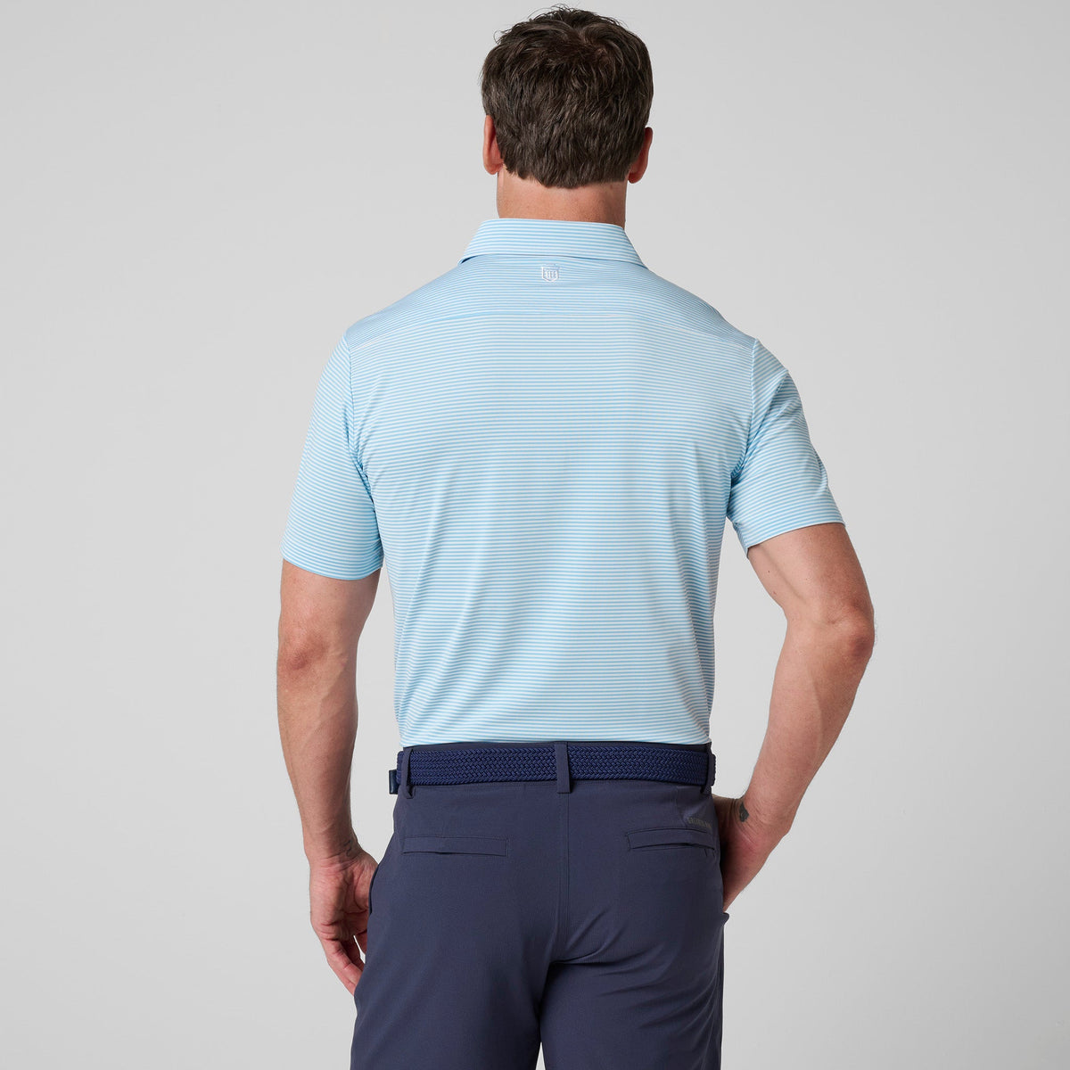 Athletic Tech Stripe Polo