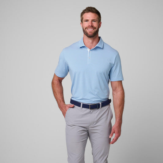 Athletic Tech Stripe Polo