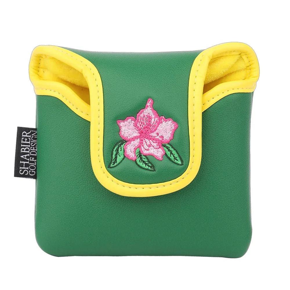 Azalea Bloom Mallet Putter Cover – Leather Edition