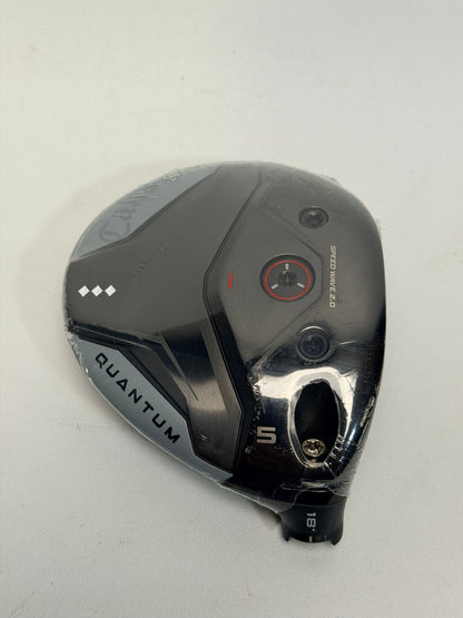 NEW Callaway Quantum Triple Diamond 5 Wood 18° Head Only RH + Headcover