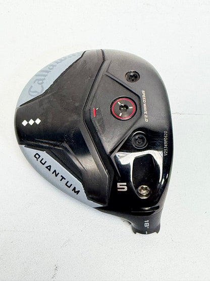 Callaway Quantum Triple Diamond 5 Wood 18° Head Only RH + Headcover