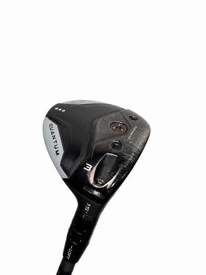 Callaway Quantum Triple Diamond 3 Wood 15° Denali 60 6.0 Stiff RH