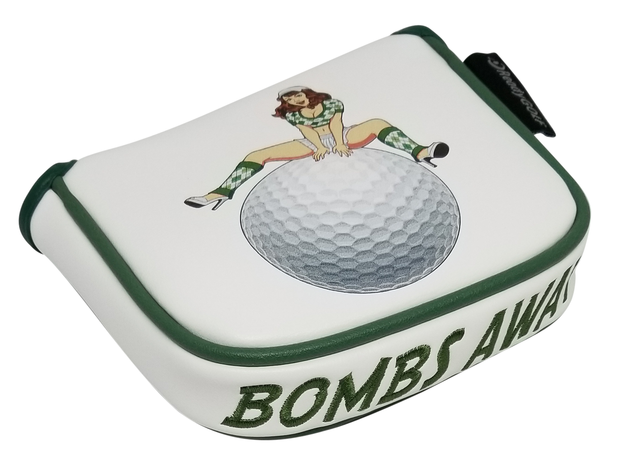 Bombs Away! Embroidered Putter Cover - XL Mallet