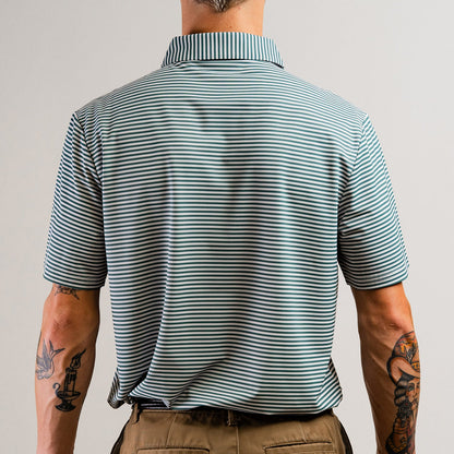 Fairway Pinstripe Polo