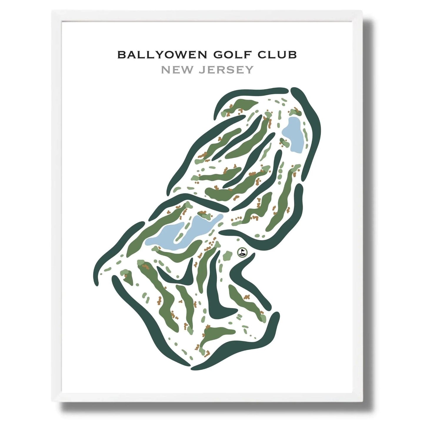 Ballyowen Golf Club, New Jersey - Printed Golf Courses