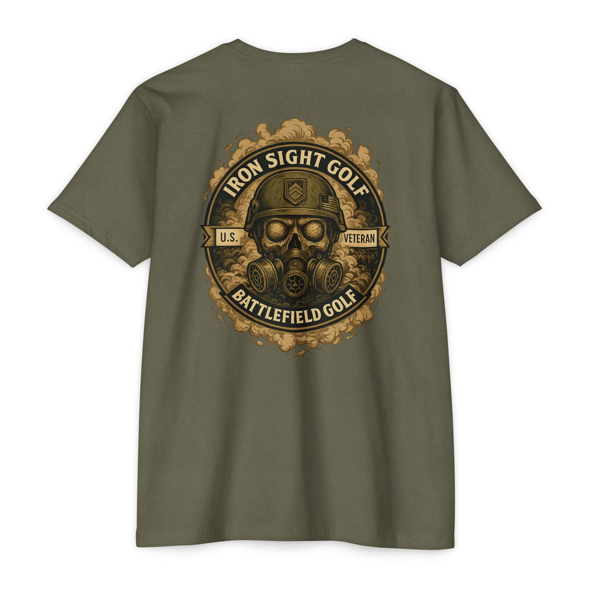 Battlefield Golf Veteran T-Shirt — Iron Sight Golf