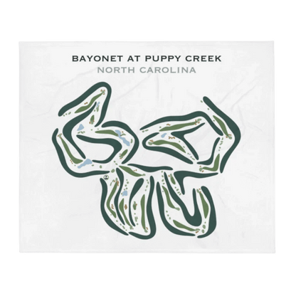 Bayonet At Puppy Creek, North Carolina - Printed Golf Courses