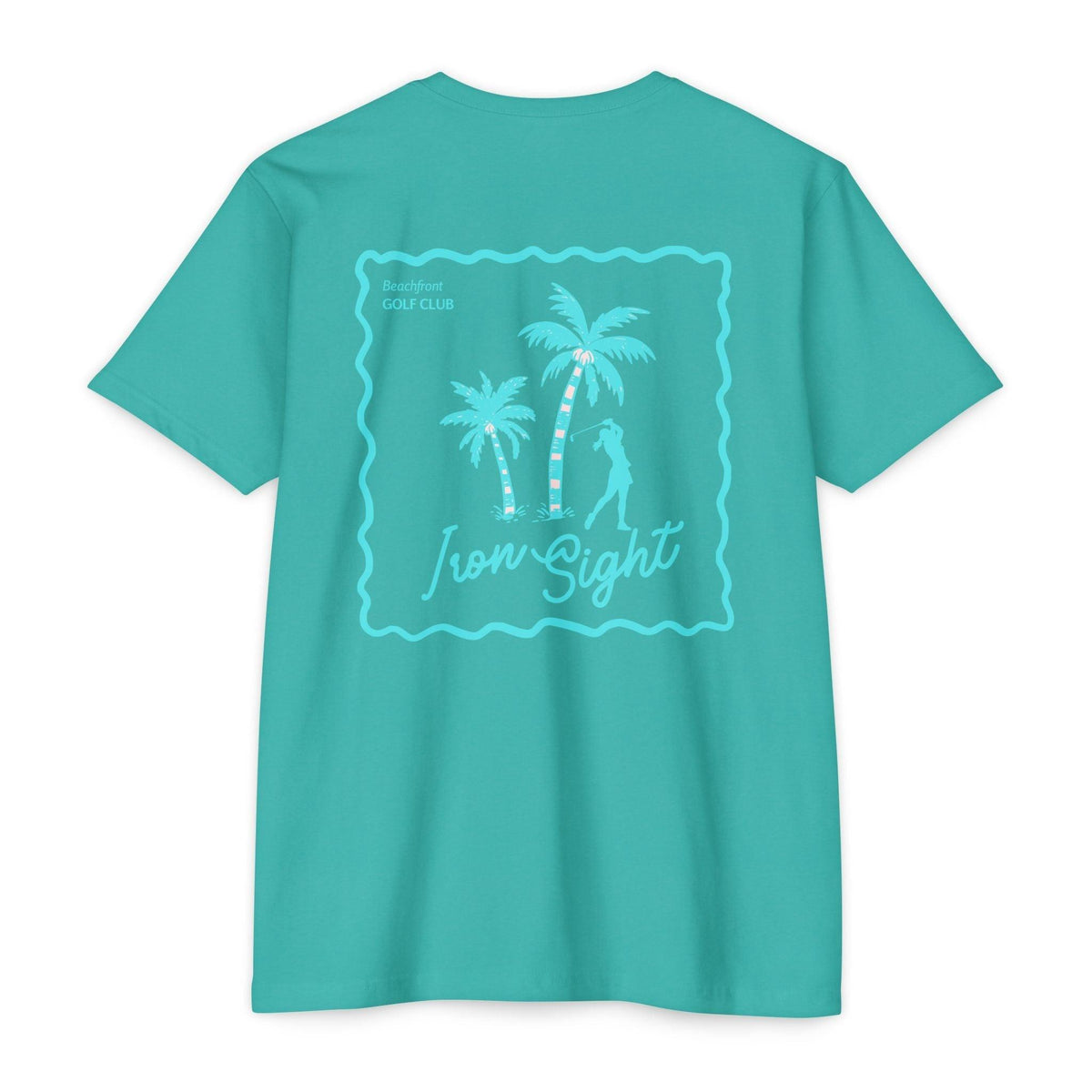 Beachfront Golf Club T-Shirt — Iron Sight Golf