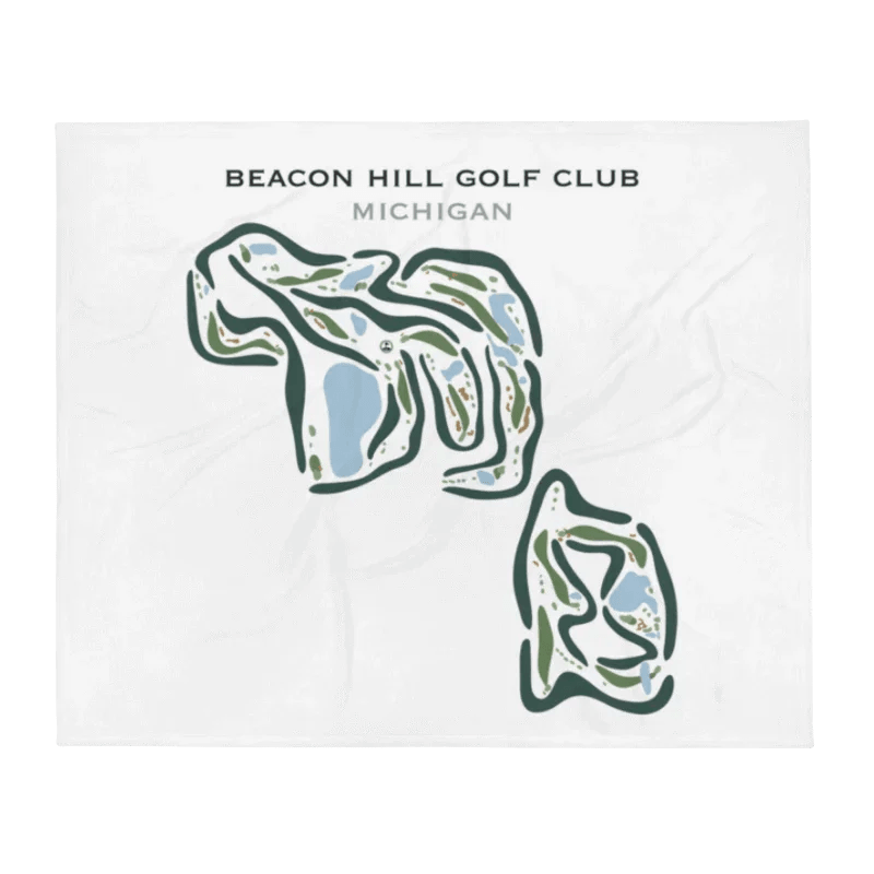 Beacon Hill Golf Club, Michigan - Printed Golf Courses