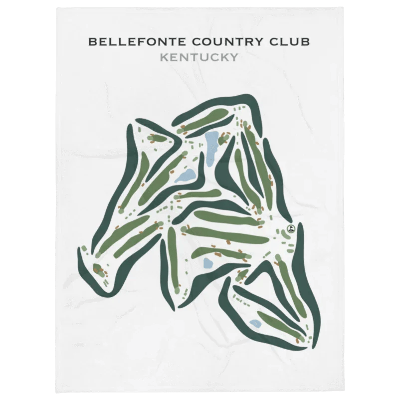 Bellefonte Country Club, Kentucky - Printed Golf Courses