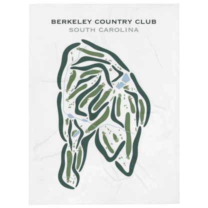 Berkeley Country Club, South Carolina - Printed Golf Courses