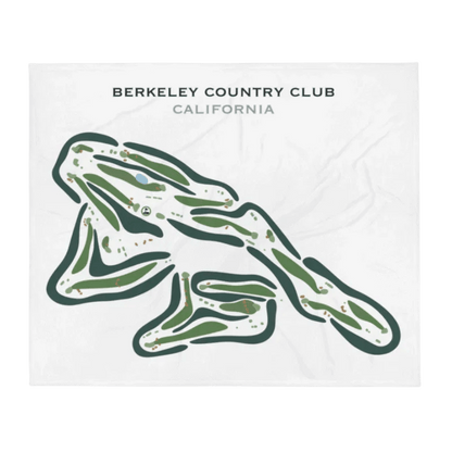 Berkeley Country Club, El Cerrito, California - Printed Golf Courses