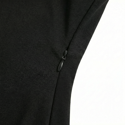 Birdie Boss Women's Black Golf Dress | Sleeveless Performance Golf Dress