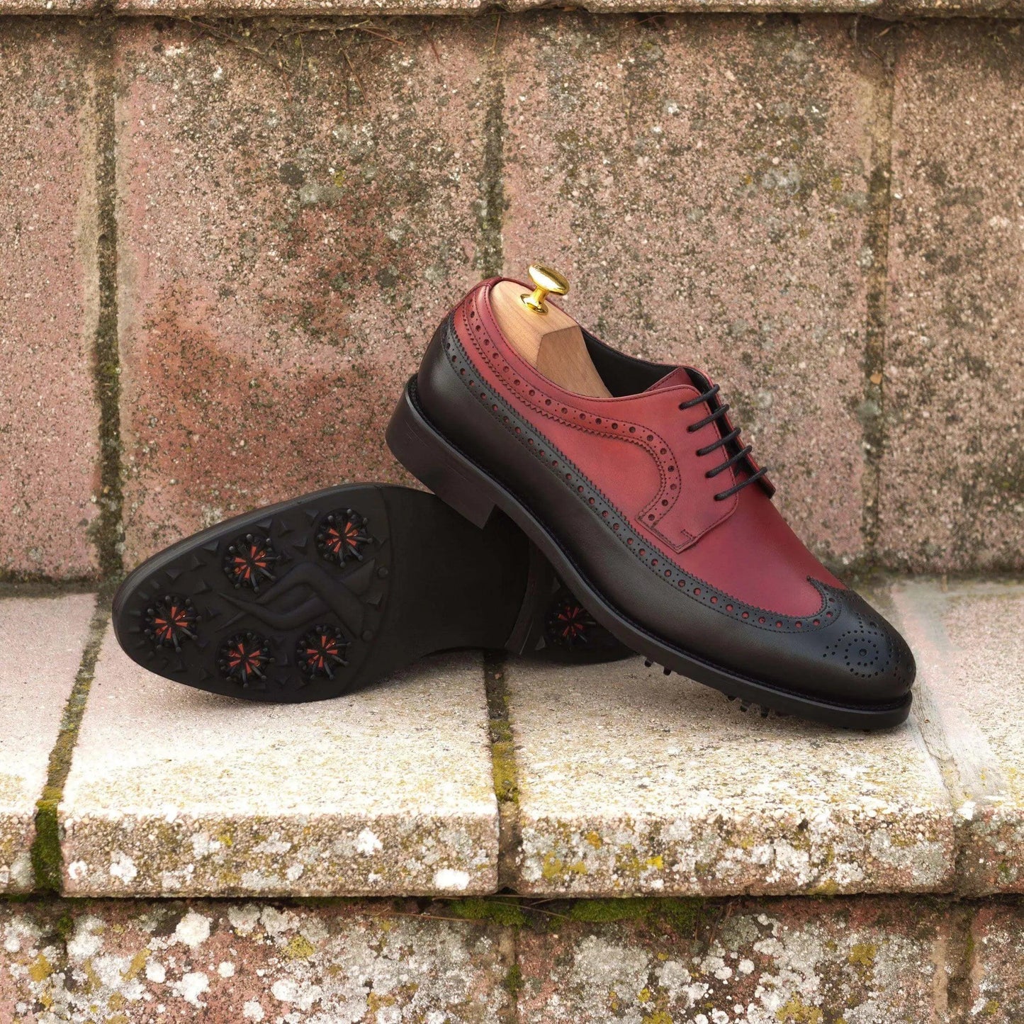birdie-long-blucher-golf-shoes-ii-wholesale-two-tone-leather-644 - GOLF LEAGUE