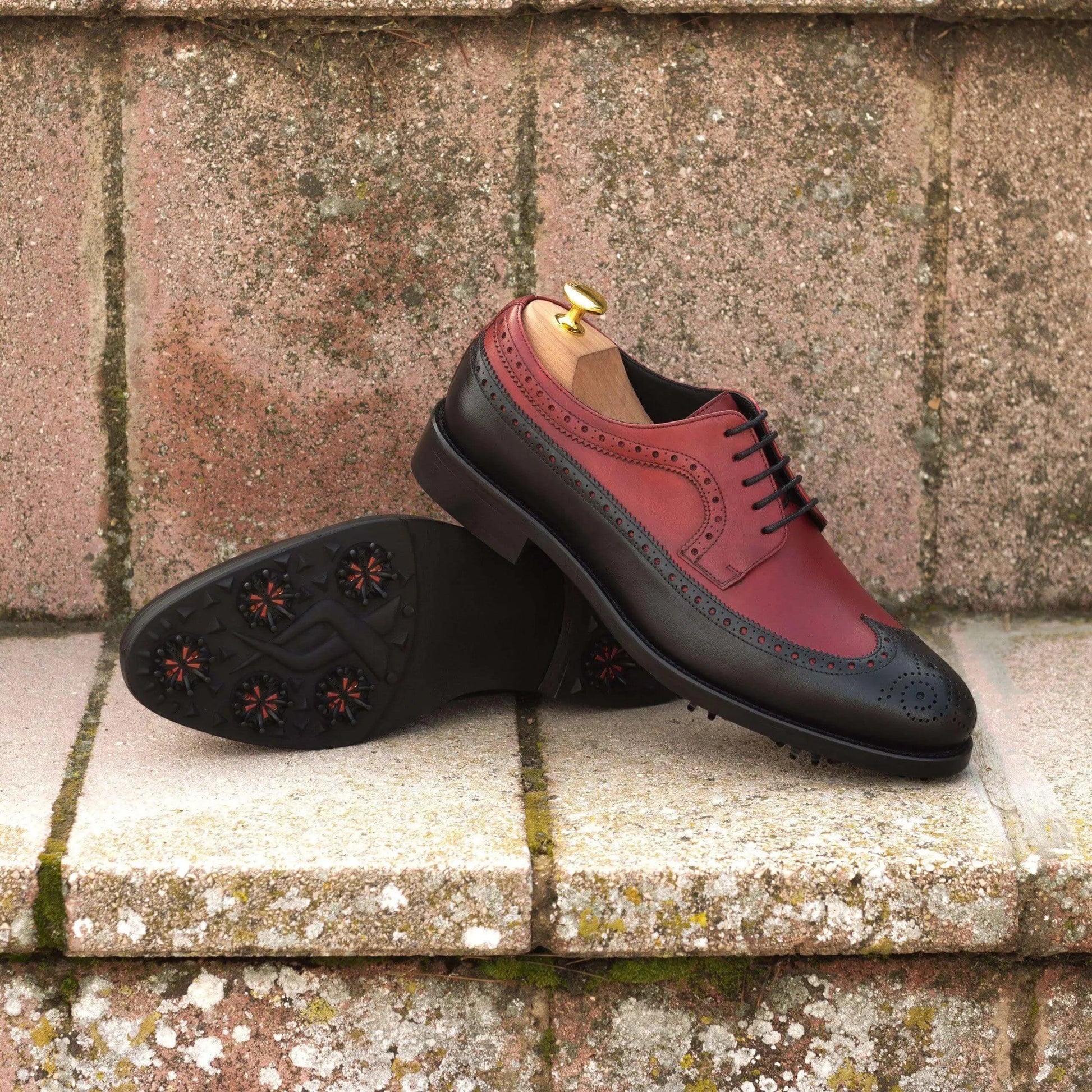 birdie-long-blucher-golf-shoes-ii-wholesale-two-tone-leather-644 - GOLF LEAGUE