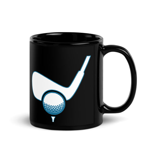 Two Bogeys - Black Glossy Mug