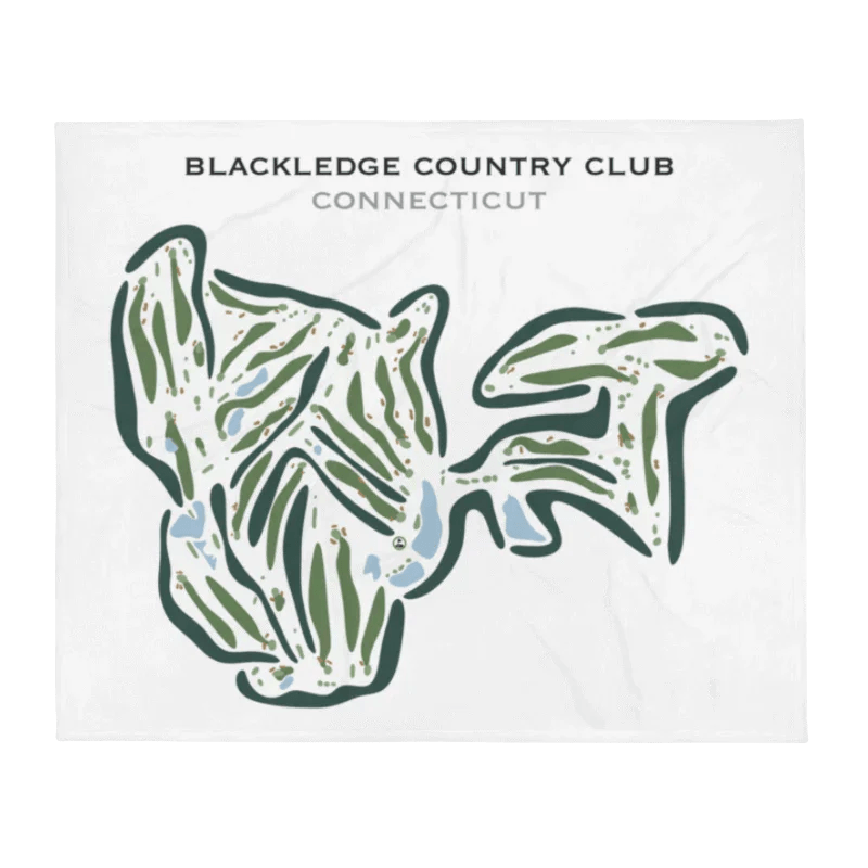 Blackledge Country Club, Connecticut - Printed Golf Courses
