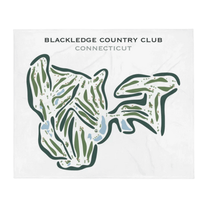Blackledge Country Club, Connecticut - Printed Golf Courses