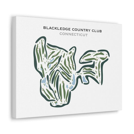 Blackledge Country Club, Connecticut - Printed Golf Courses
