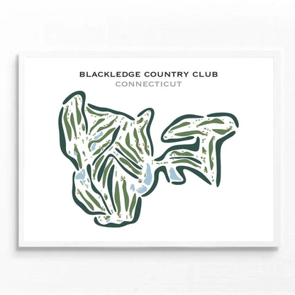 Blackledge Country Club, Connecticut - Printed Golf Courses