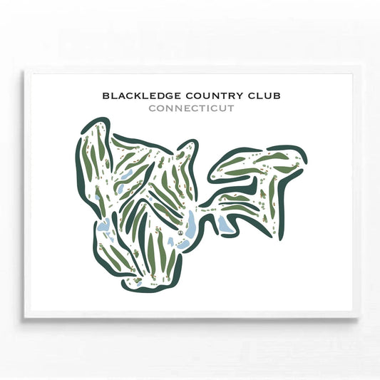 Blackledge Country Club, Connecticut - Printed Golf Courses