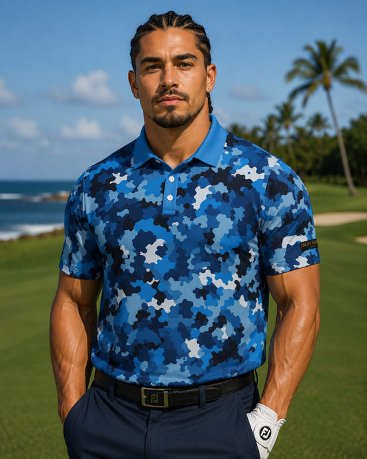 Blue Alert Performance Golf Polo