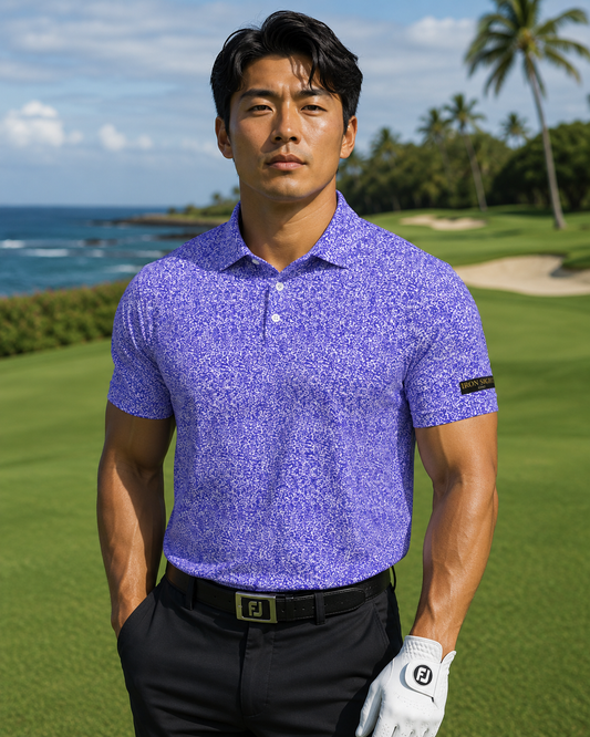 Blue Crush Performance Golf Polo
