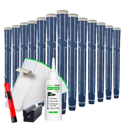 Wedge Guys React+ Golf Grips Bundle 13-Pack - Standard Midsize Oversize