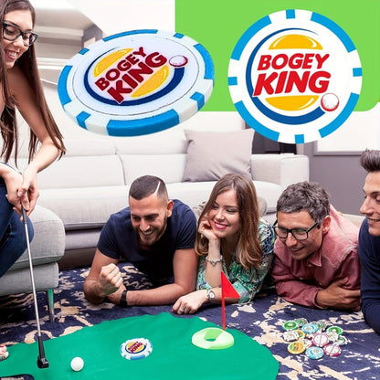 Bogey King Golf Ball Marker - Poker Chip Style