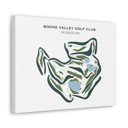 Boone Valley Golf Club, Missouri - Printed Golf Courses