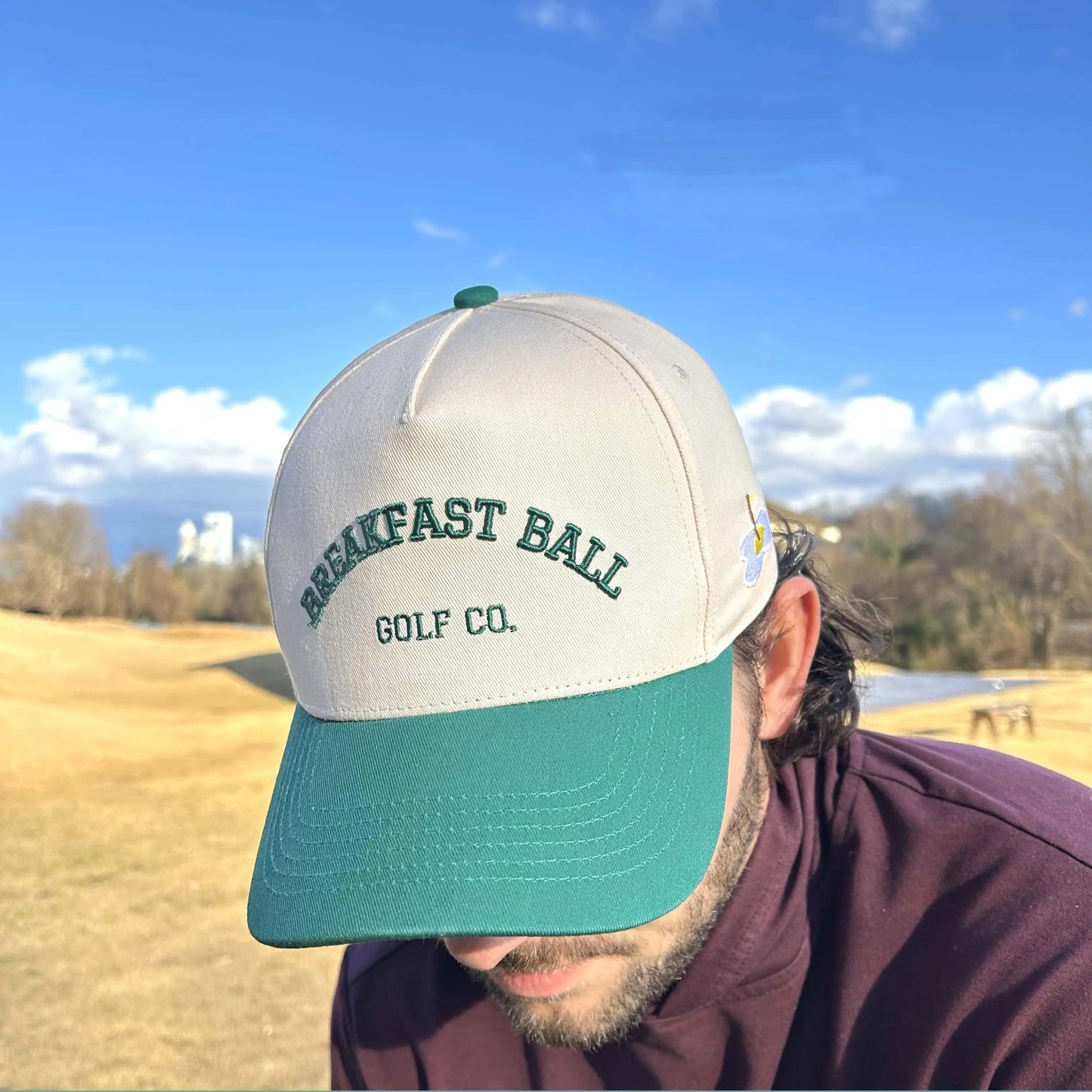 Breakfast Ball – Green Two Tone Snapback