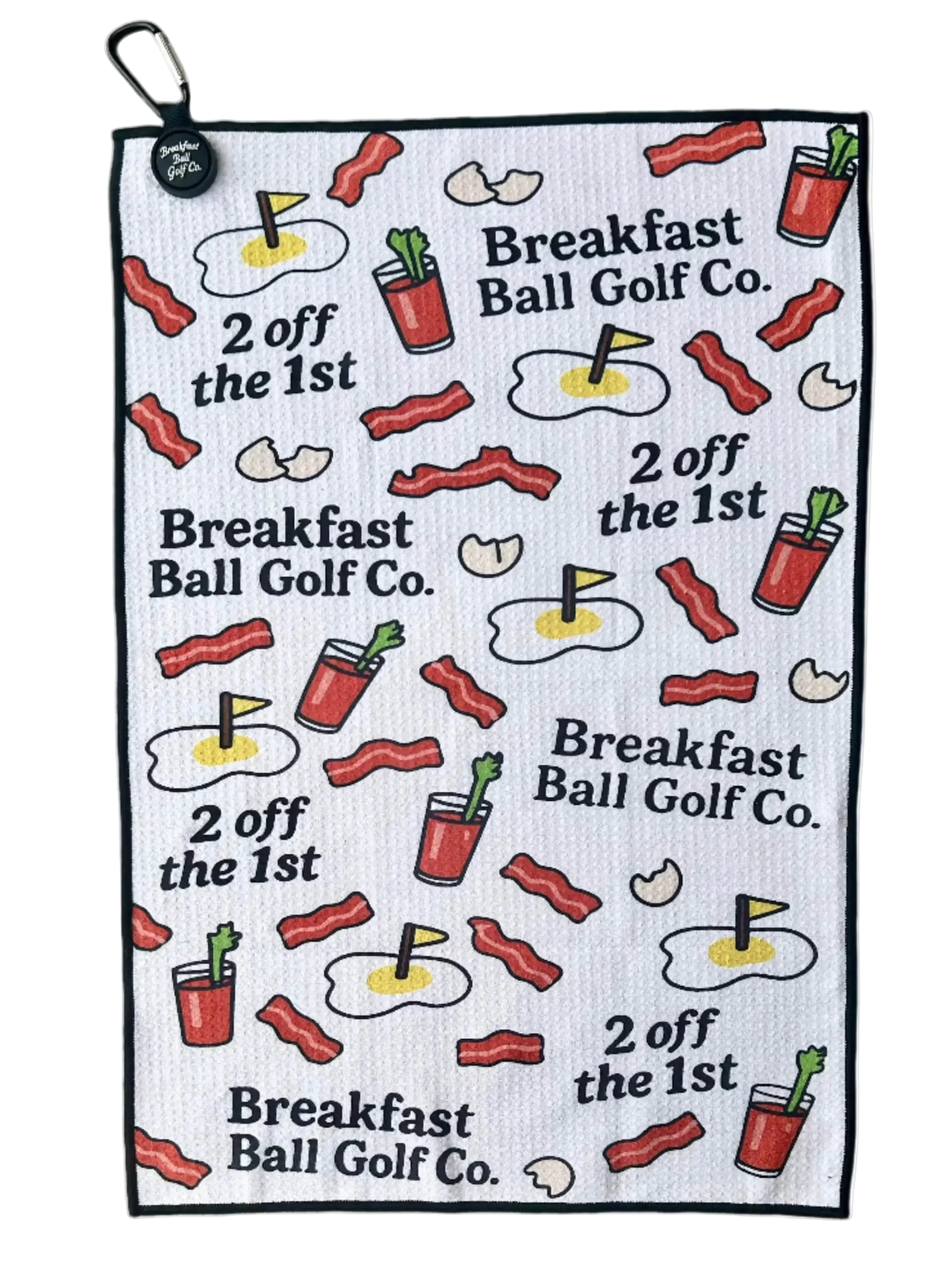 Breakfast Ball Magnetic Golf Towel - GOLF LEAGUE