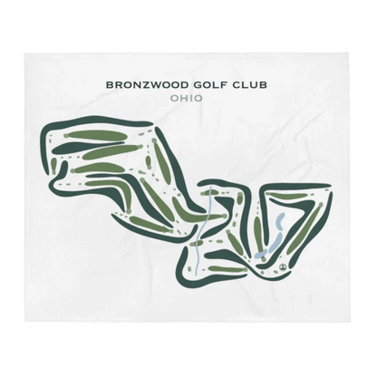 Bronzwood Golf Club, Ohio - Printed Golf Courses