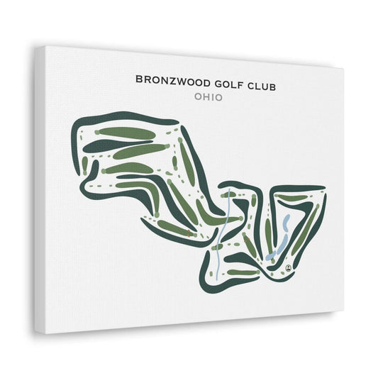 Bronzwood Golf Club, Ohio - Printed Golf Courses