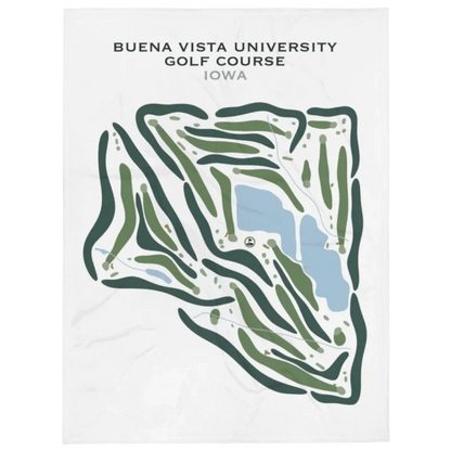 Buena Vista University Golf Course, Iowa - Printed Golf Courses