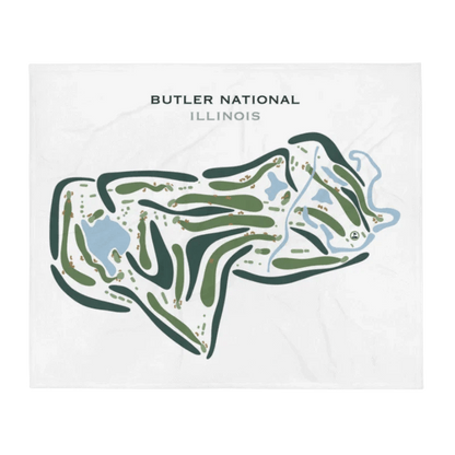 Butler National Golf Club, Illinois - Printed Golf Courses