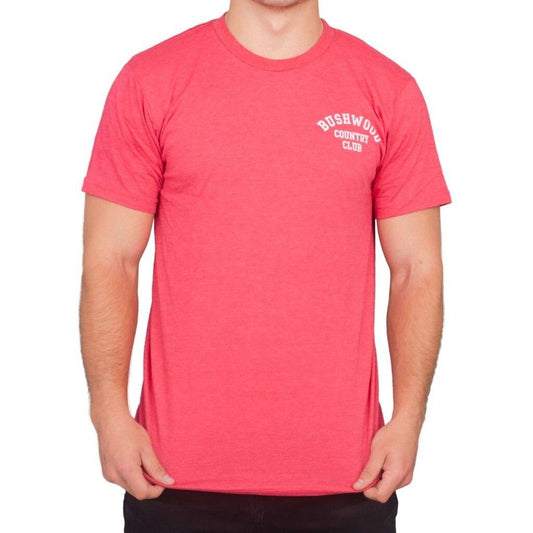 Caddyshack Bushwood Country Club Heather Red T-shirt