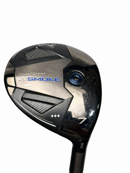 Callaway Paradym Ai Smoke Triple Diamond 7 Wood 20° Denali 70G 6.0 Stiff RH