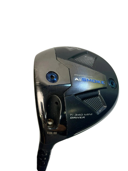 Callaway Paradym Ai Smoke Ti 340 Mini Driver 13.5° Left-Handed Denali Black 6.0 (Used)