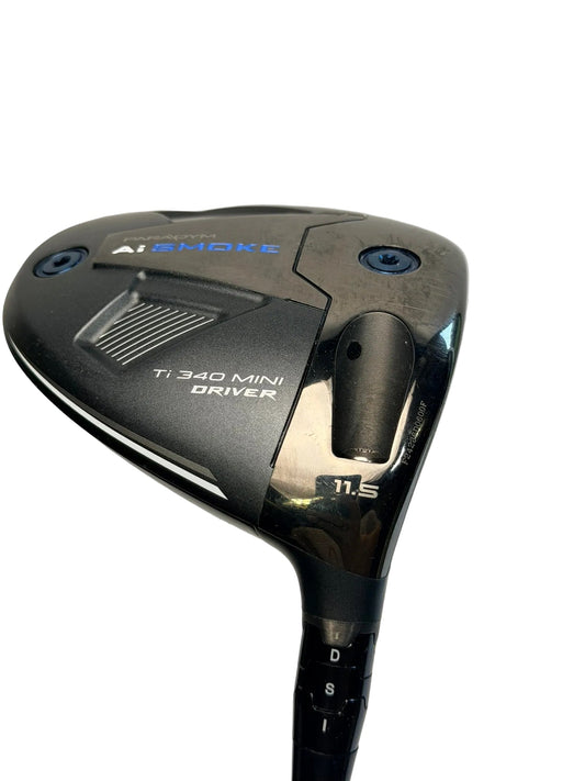 Callaway Paradym Ai Smoke Ti 340 Mini Driver 11.5° Right-Handed Denali Blue 50G 5.5 (Used)