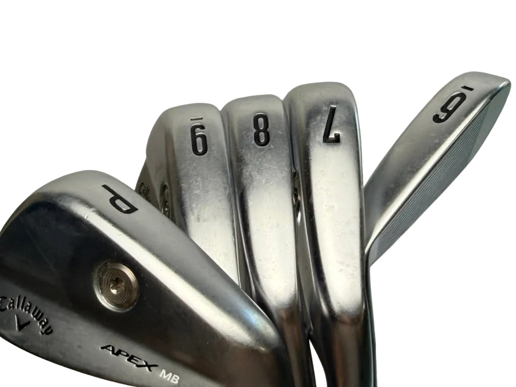 Callaway Apex MB 2021 Irons 6-PW Dynamic Gold S300 Stiff Golf Pride RH (Used)
