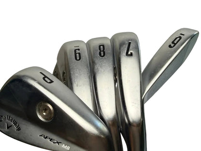 Callaway Apex MB 2021 Irons 6-PW Dynamic Gold S300 Stiff Golf Pride RH (Used)