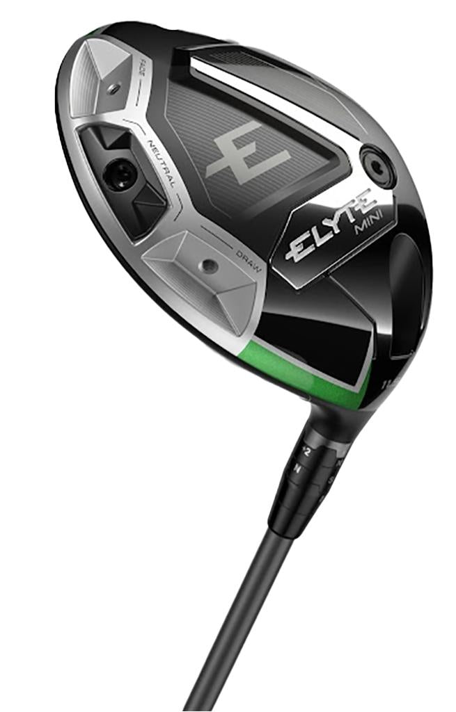 New Callaway Elyte Mini Driver 11.5° Left-Handed Denali Charcoal 60G 6.0 Stiff